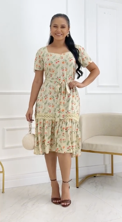 Vestido Curto |Ref. 3170|